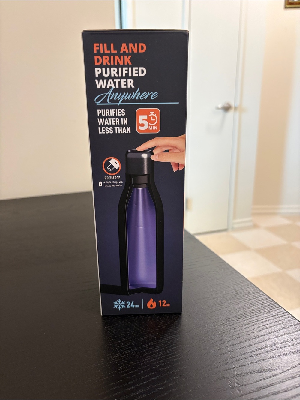 Asobu Purified Water Bottle -